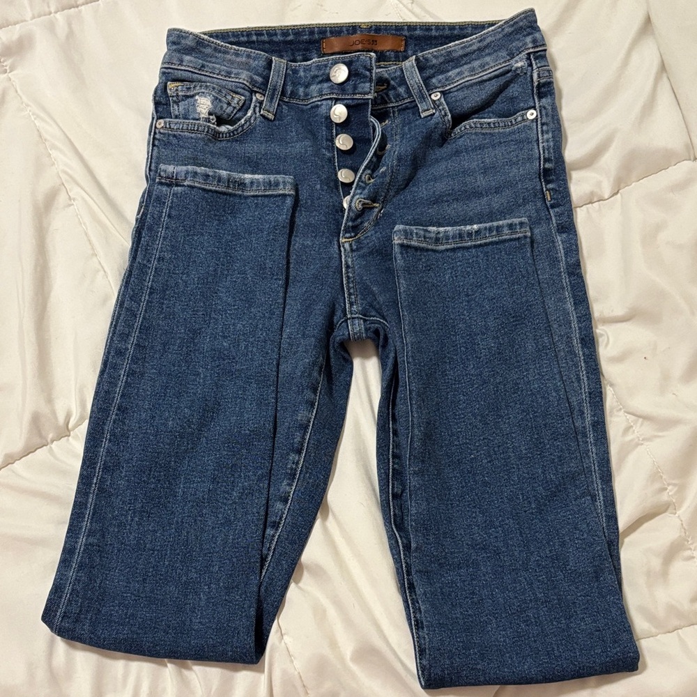 Joe's Jeans Classic Blue Button-Fly Denim